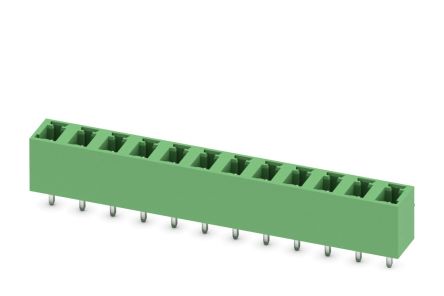 Phoenix Contact MCV 1.5/12-G-5.08 Series Pluggable Terminal Block, 12 Contact(s), 5.08 mm Pitch, 1 Row