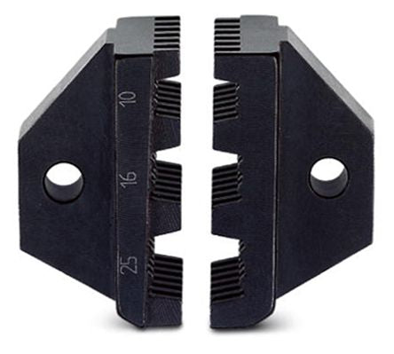Phoenix Contact, CRIMPFOX 25R/DIE Crimp Die, Coaxial Type Crimp Die Black