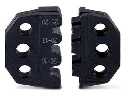 Phoenix Contact, CRIMPFOX-SC 1.5/DIE Crimping Head, Coaxial Type Crimp Die Black