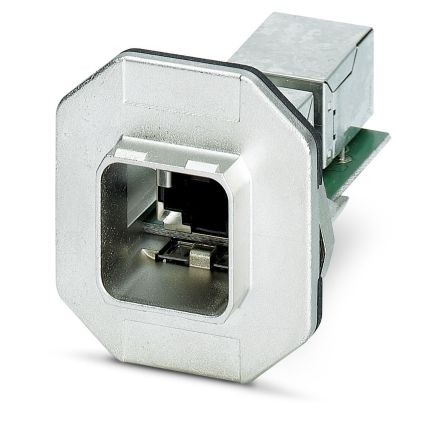 Phoenix Contact VS-PPC-F1-RJ45-MNNA-1C-FJJ Series RJ45 Unshielded Coupler, Cat5