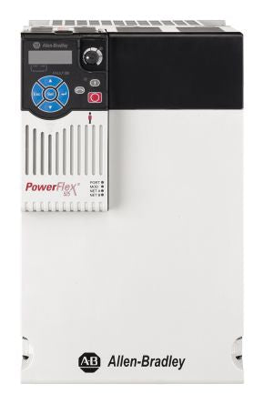 Allen Bradley Inverter Drive, 18.5 kW, 3 Phase, PowerFlex 525 Series 528V 43 A