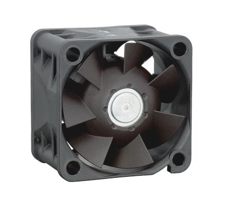 ebm-papst 420 J Series Axial Fan, 24V dc, 38 m³/h, 6.9 W, 0.12 A Max, IP54 40 mm 28mm 28 mm
