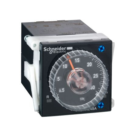 Schneider Electric Harmony Time Series Panel Timer Relay, 2-Contact, 24 to 240 V dc 24V ac, 240 V ac, 0.02 s to 300 h,
