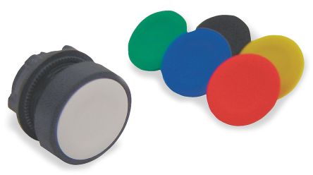 Schneider Electric Harmony Series Momentary Push Button Head, 22 mm Cutout, IP69K, IP66, IP67