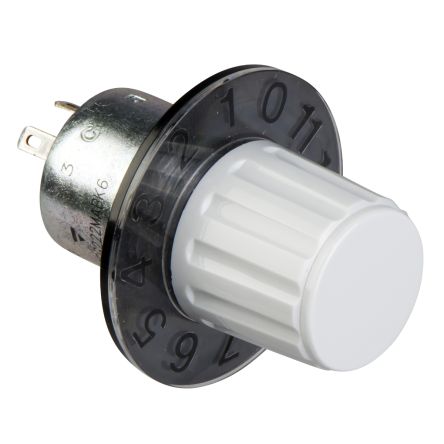 Schneider Electric Altivar 2.2 kΩ Rotary Potentiometer Push Button Head Panel Mount, SZ1RV1202