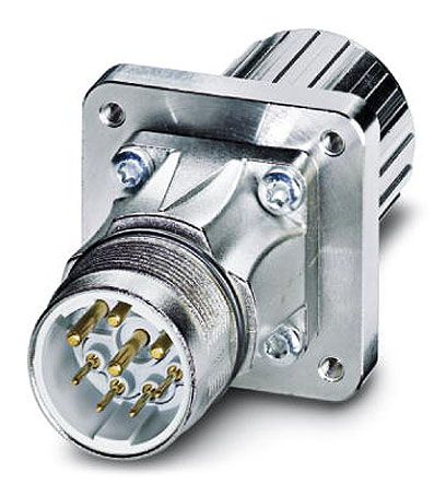 Phoenix Contact Circular Connector, 7 Contacts, Panel, M23 Connector, Plug, Female, IP67, SF Series