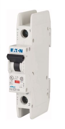 Eaton xEffect FAZ Miniature Circuit Breaker, 1-Pole, 3A, Type C, 415V ac AC, 48 V dc DC, 10 kA Breaking Capacity