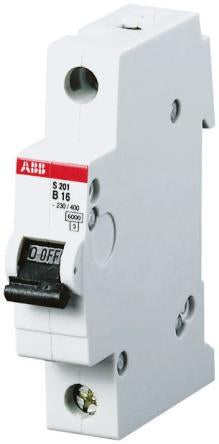 ABB System Pro M Compact System Pro M Compact Miniature Circuit Breaker, 2-Pole, 13A, Type B, 440V ac AC, 125 V dc DC, 6