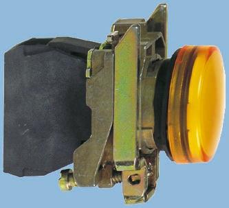 Schneider Electric, Harmony, Panel Mount Green LED Pilot Light, 22 mm Cutout, IP65, Round