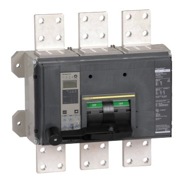 Circuit breaker, PowerPacT R, 2000A, 3 pole, 600VAC, 25kA, busbar, Micrologic 6.0A, 80% (Circuit breaker PowerPacT R) is a Schneider Electric product. Designed for reliable performance and long service life. Available across Iraq — contact us for pricing and delivery options.