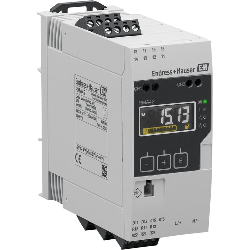 RMA42 process transmitter with control unit