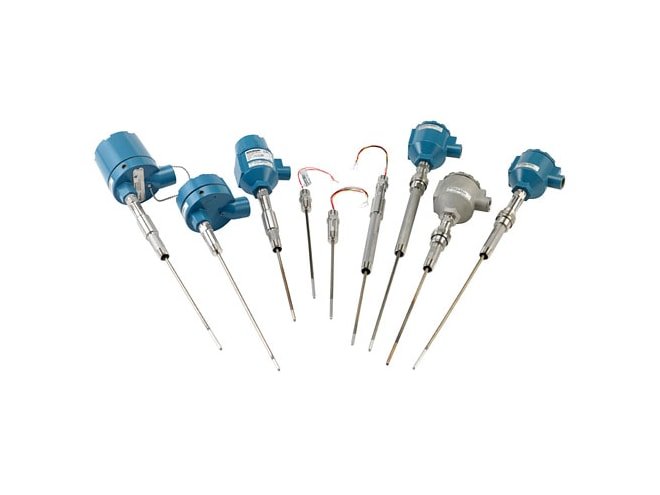 Type J, Type K, & Type T thermocouple temperature sensors with a max temperature range of -321 to 2192°F.