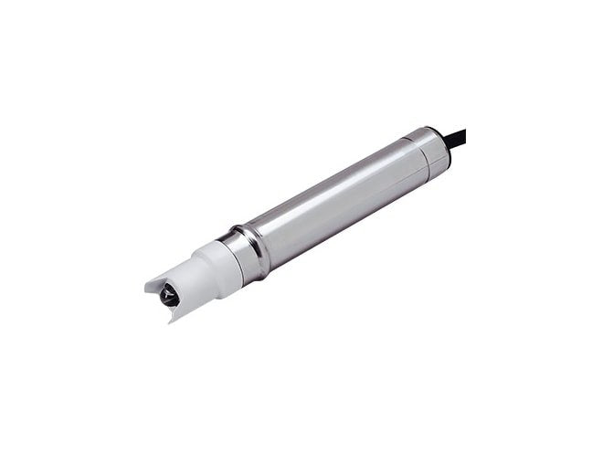 The TUpH large area reference junction for minimal maintenance requirements, measuring range 0 to 14 pH and -1500 to 1500mV ORP.