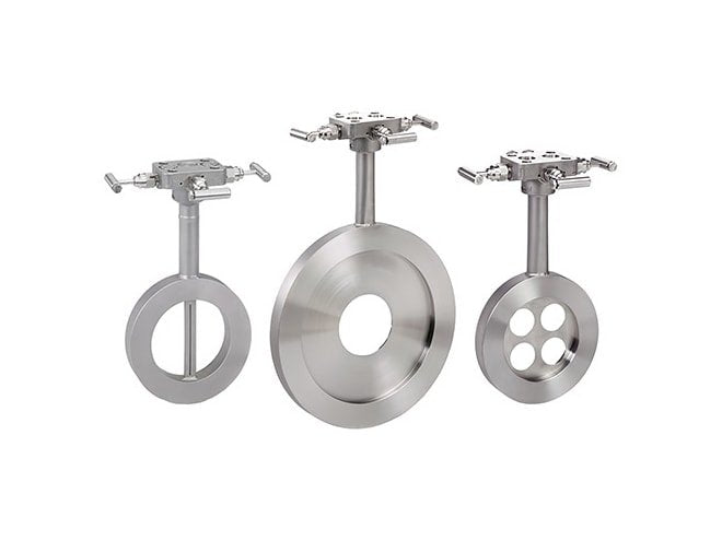 Compact orifice primary element installs easily between any existing raised face flanges without creating additional pipe penetrations.