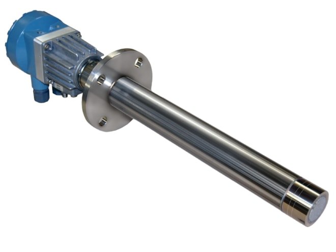 In situ flue gas oxygen transmitter for hazardous areas, 0 to 10% factory calibrated O2 range.