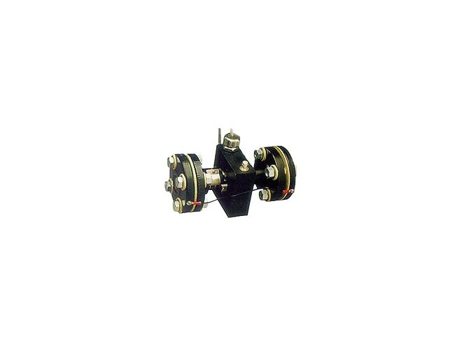Flow through sensor for high pressure, high temp, fibrous, and corrosive liquids.