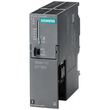 SIMATIC S7-300 CPU 317-2 PN/DP, Central processing unit with 1 MB work memory, 1st interface MPI/DP 12 Mbit/s, 2nd interface Ethernet PROFINET, with 2-port switch, Micro Memory Card required
