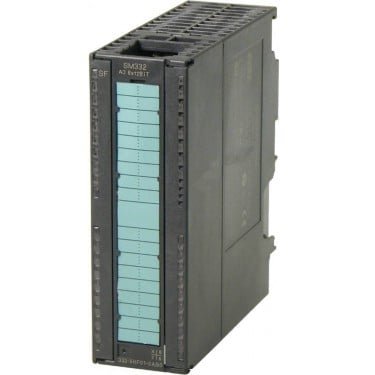 SIMATIC S7-300, Analog output SM 332, isolated, 8 AO, U/I; diagnostics; resolution 11/12 bits, 40-pole, removing and inserting possible with active backplane bus
