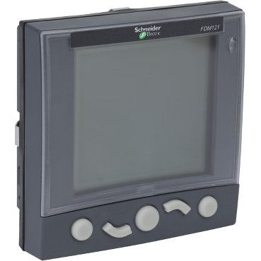Front display module 121, PowerPacT H/J/L/P/R, 1 circuit breaker to 1 front display over ULP (Front display module 121 PowerPacT H/J/L/P/R) is a Schneider Electric product. Designed for reliable performance and long service life. Available across Iraq — contact us for pricing and delivery options.