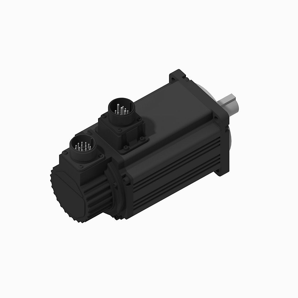 TL-Series Servo Motor, 230V AC, Frame Size 115mm Bolt Circle Frame Size, , 24 bit single-turn absolute encoder, multi-turn with battery required, Keyed shaft, With shaft seal