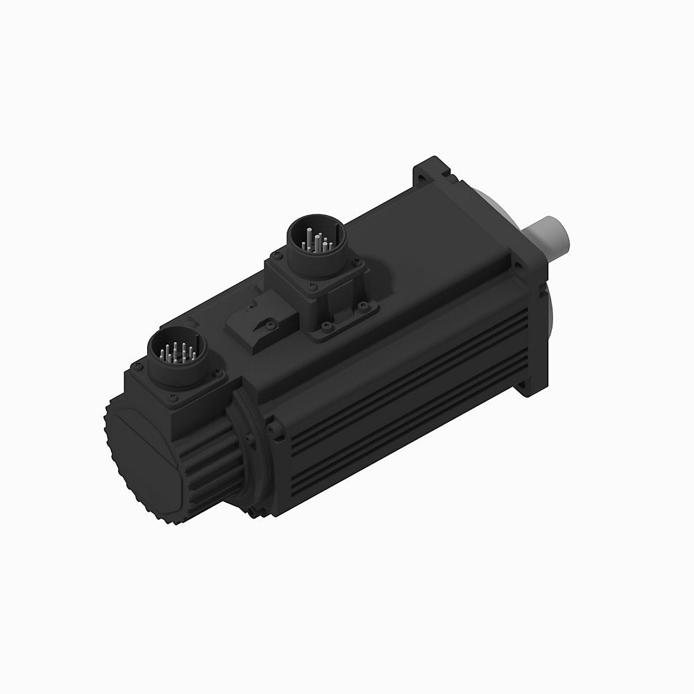TL-Series Servo Motor, 230V AC, Frame Size 115mm Bolt Circle Frame Size, , 24 bit single-turn absolute encoder, multi-turn with battery required, Smooth shaft, w/ 24V DC Brake, With shaft seal