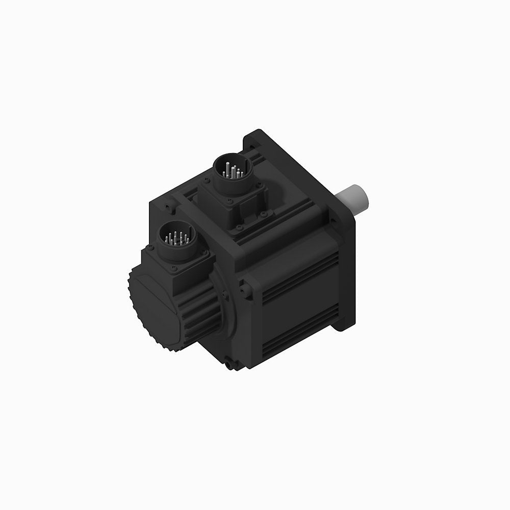 TL-Series Servo Motor, 230V AC, Frame Size 145mm Bolt Circle Frame Size, , 24 bit single-turn absolute encoder, multi-turn with battery required, Smooth shaft, With shaft seal