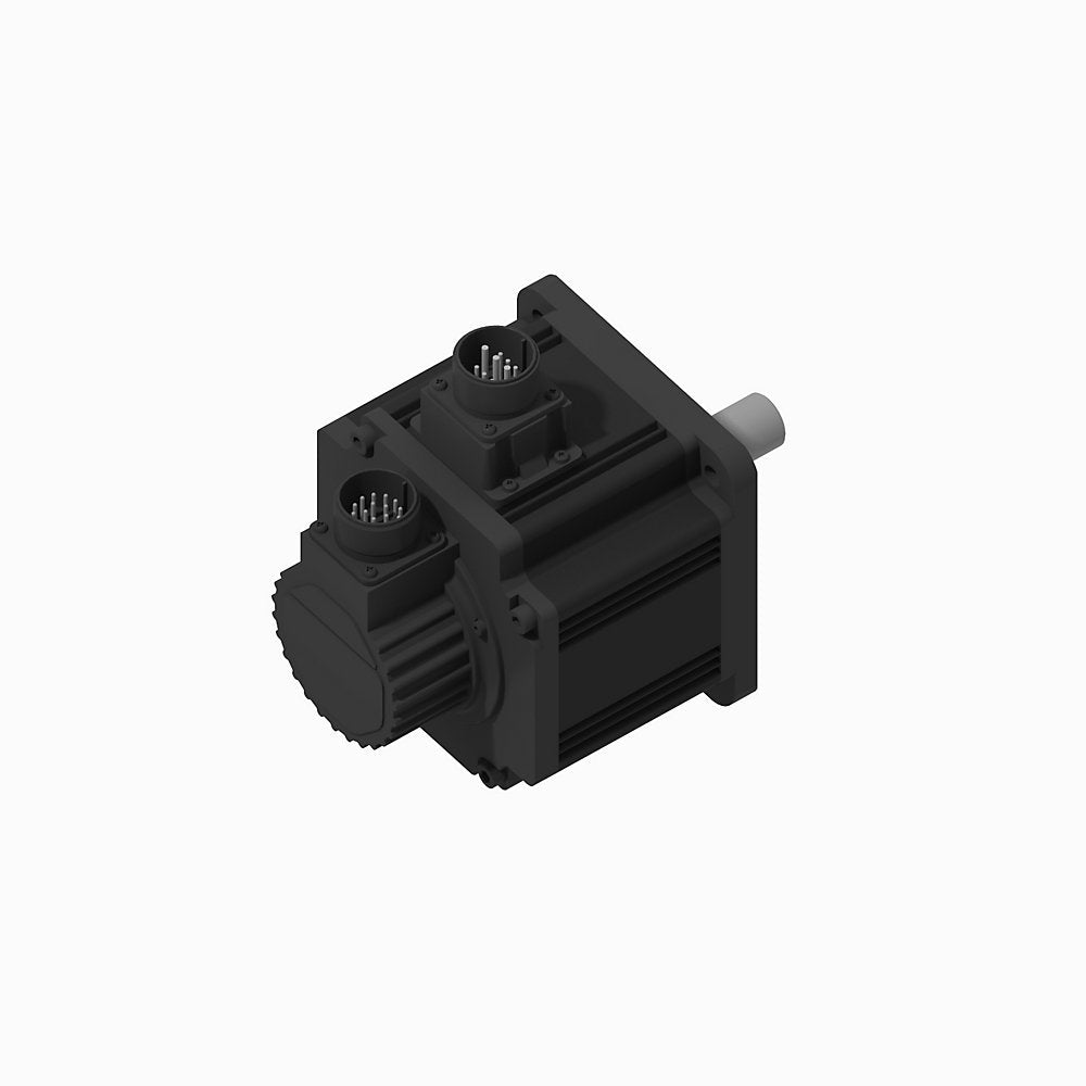 TL-Series Servo Motor, 400V AC, Frame Size 145mm Bolt Circle Frame Size, , 24 bit single-turn absolute encoder, multi-turn with battery required, Smooth shaft, With shaft seal