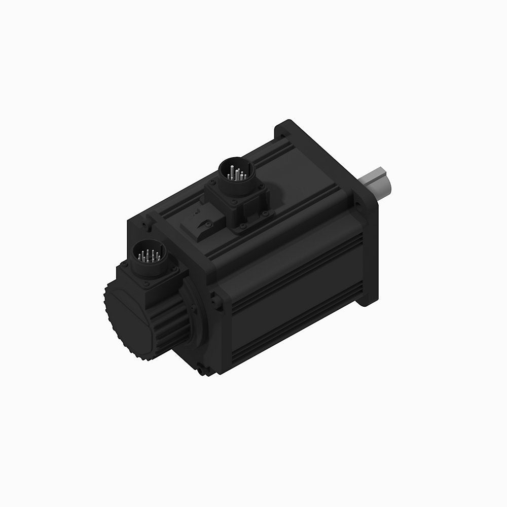 TL-Series Servo Motor, 400V AC, Frame Size 145mm Bolt Circle Frame Size, , 24 bit single-turn absolute encoder, multi-turn with battery required, Keyed shaft, w/ 24V DC Brake, With shaft seal