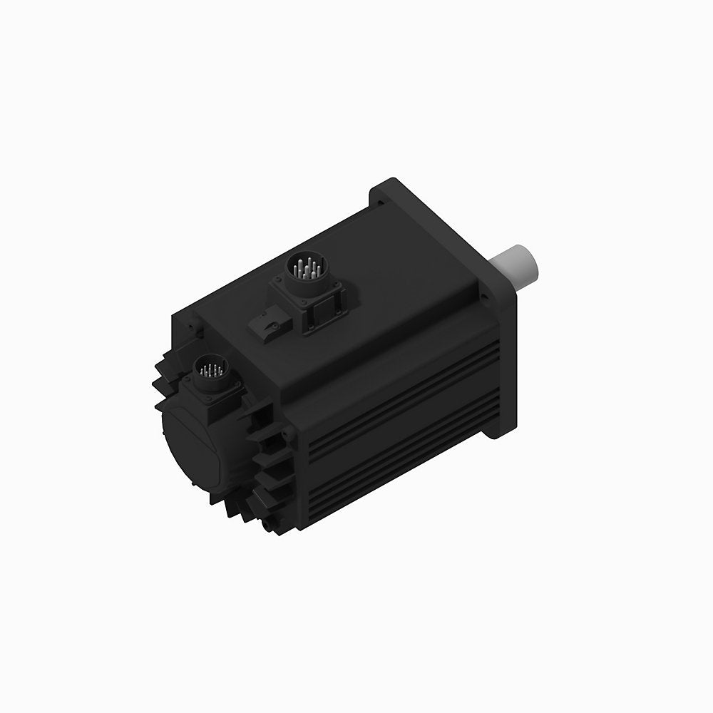TL-Series Servo Motor, 400V AC, Frame Size 200mm Bolt Circle Frame Size, , 24 bit single-turn absolute encoder, multi-turn with battery required, Smooth shaft, w/ 24V DC Brake, With shaft seal