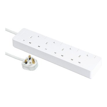 Trailing socket, AvatarOn, with individual switch, 4 gang, 3M, white (Trailing socket AvatarOn) is a Schneider Electric product. Designed for reliable performance and long service life. Available across Iraq — contact us for pricing and delivery options.
