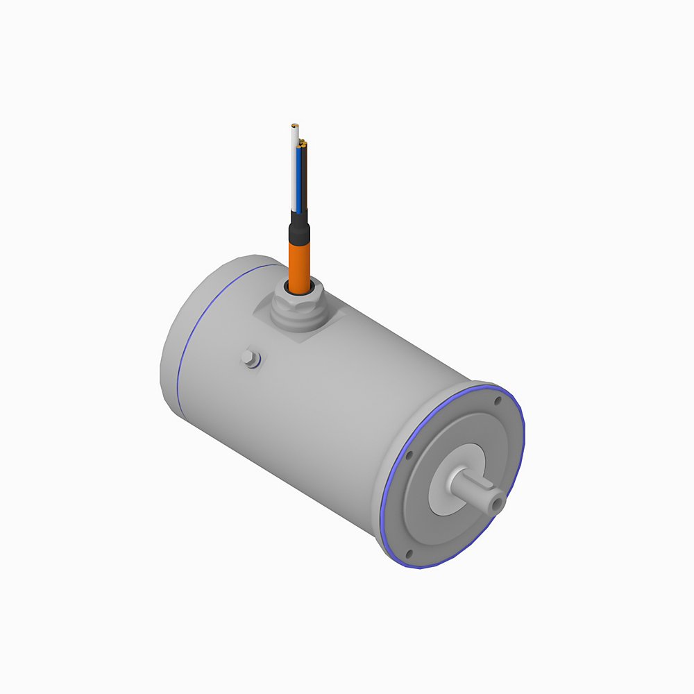 VPH Hygienic Servo Motor, (B) 480V AC, (115) 115mm Bolt Circle Frame Size, 2 (Two) Magnet Stacks, (F) Winding, 4500-6600 RPM Rated Speed, (Q) 23 bit Single-turn, 12 bit Multi-turn, and 12 bit Secondary Channel SIL2 Pl(d) Safety Rated High Resolution Encoder, (J) Keyed Shaft, (0) Flying Leads, (2) No Holding Brake, ,