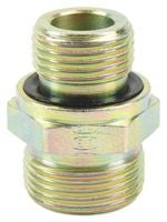 Parker GE12LR1/4EDCF Hydraulic Fitting Male G, 90 °, Steel, 12 mm Hose ID