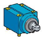 Telemecanique Sensors ZC2J Series Limit Switch, Metal Housing