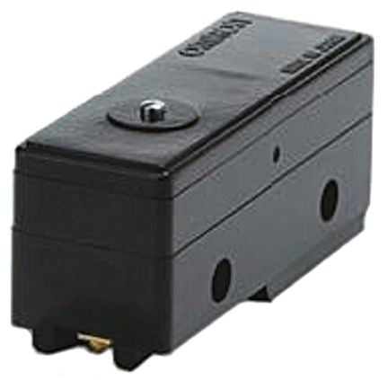Omron Z Series Plunger Limit Switch, SPDT, IP62, Thermosetting Resin Housing, 500V ac, 15A