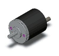 Omron E6A2 Series Incremental Incremental Encoder 24V dc, 100 ppr ppr, NPN Open Collector Signal, Solid Type, 4 mm Shaft