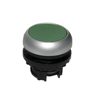 Eaton M22 Series Green Momentary Push Button Head, 22 mm Cutout, IP67