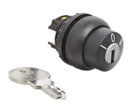 Eaton RMQ-Titan 3-position Key Switch Head, Momentary, 22 mm Cutout