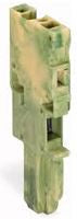 WAGO 1-Way DIN Rail Female Plug, 4mm², 12AWG, 28 AWG Wire, Cage Clamp, Polyamide Housing