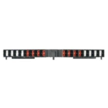 Weidmüller 1173740000 P Series DIN Rail Terminal Block Black, 1.5mm², 8-Level, Push-in