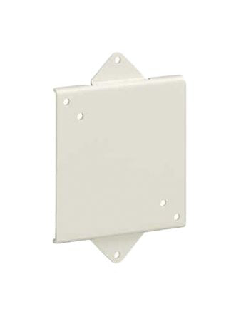 Schneider Electric White Wall Mount Plate for use with DIN72/96 Electronic Alarms
