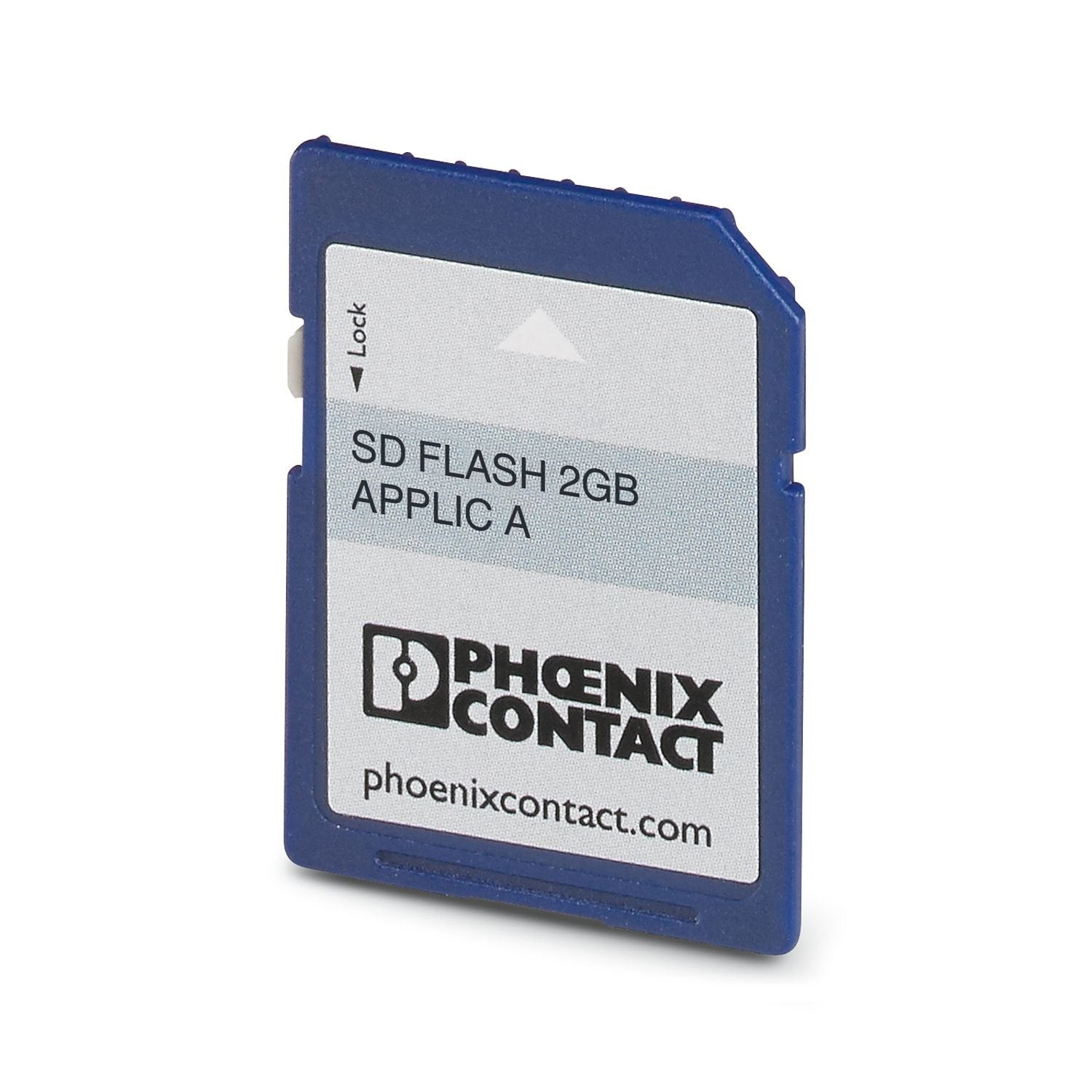 Program and configuration memory for storing the application program and other files in the file system of the PLC, plug-in, 2 GB with license key for the function block libraries for E-Mobility