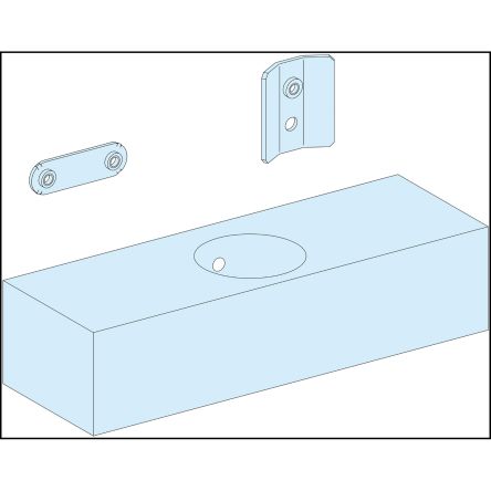 Schneider Electric PrismaSeT Series Mounting Kit 100 mm x 200 mm x 100mm