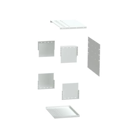 Schneider Electric Matt Textured Cover, 330mm W for Use with PrismaSeT PrismaSeT P Framework