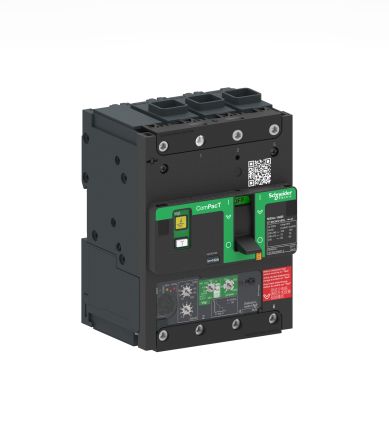 Schneider Electric, ComPact, Compact NSXm Circuit Breaker 3-Pole 50A, Breaking Capacity 16 kA, Fixed