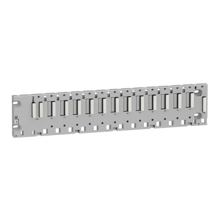 Schneider Electric Modicon X80 Series Backplane for Use with I/O Module, BMXP34 Processor, BMXCPS Power Supply, Specific