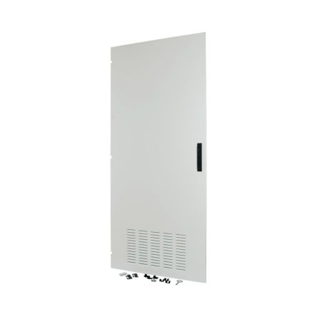 Eaton xEnergy Main Series Lockable Steel Black RAL 7035 Single Door, 1940 mm H, 842mm W, 34 mm D, 34 mm L for Use with