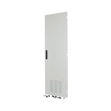 Eaton xEnergy Main Series Lockable Steel Black RAL 7035 Single Door, 1940 mm H, 595mm W, 34 mm D, 34 mm L for Use with