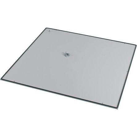 Eaton Grey Floor Plate Aluminium Faceplate & Mount Plate