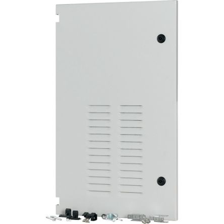 Eaton Steel Black RAL 7035 Enclosure, 690 mm H, 417mm W, 29 mm D, 29 mm L