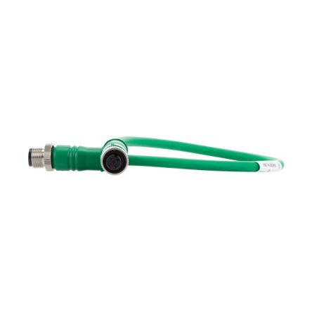 Eaton Male Straight to Female Straight Cable, 300 mm